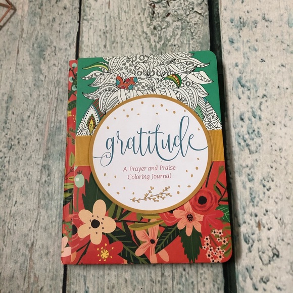 New Gratitude prayer praise colouring journal book